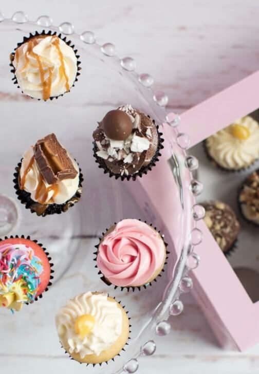 12 Box of Assorted Mini Cupcakes