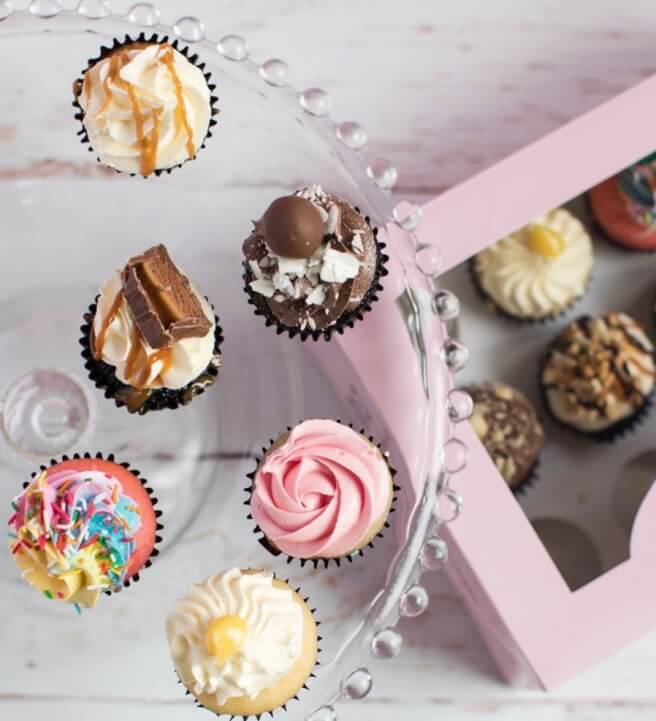 12 Box of Assorted Mini Cupcakes