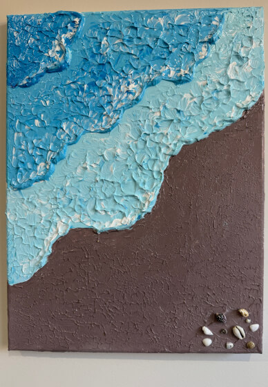 8 Weeks Kids Textured Art Course - Term 1