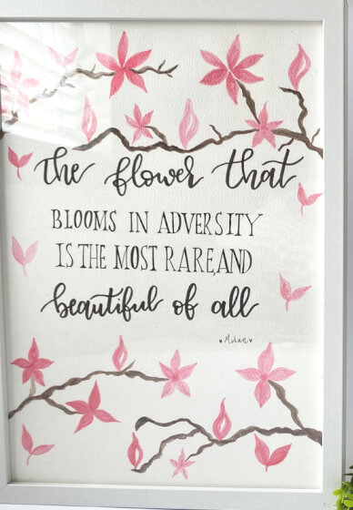 Brush Lettering and Hand Lettering Class