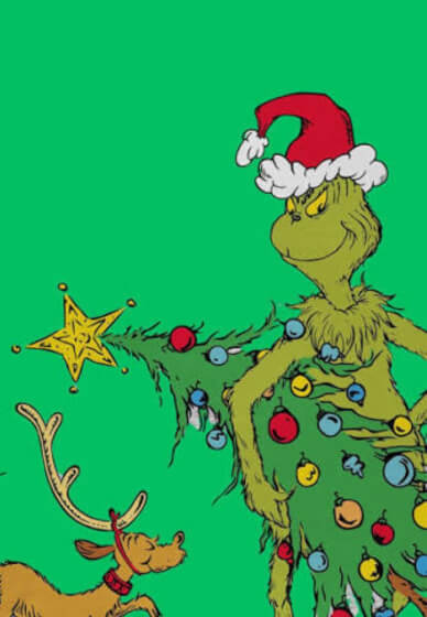 Christmas Couch Grinch and Max Cake Class