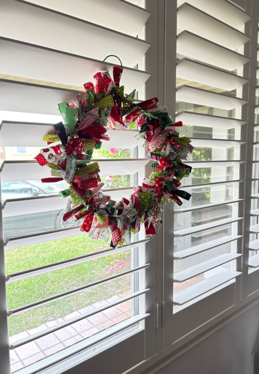 Christmas Fabric Wreath Making Workshop