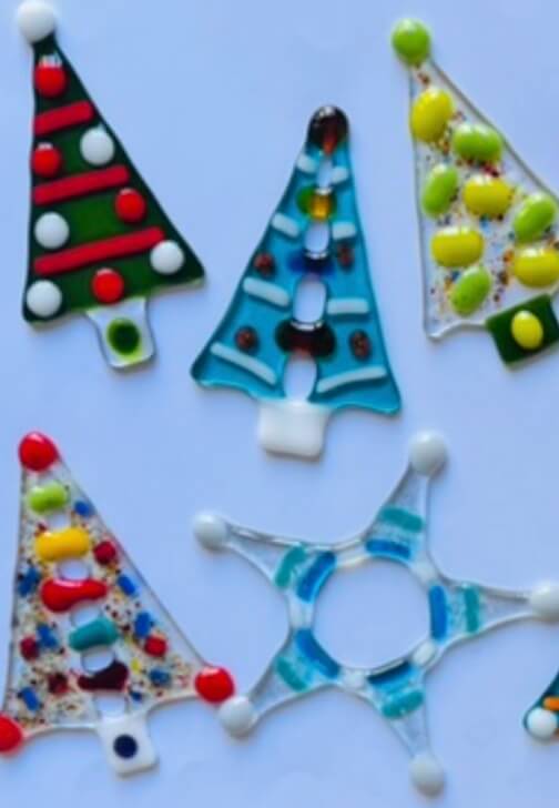 Christmas Fused Glass Decorations Workshop