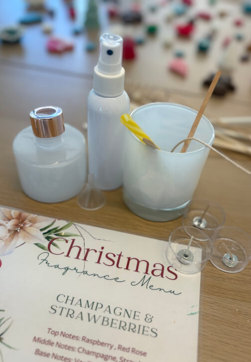 Christmas Home Fragrance Trio Gift Making Workshop