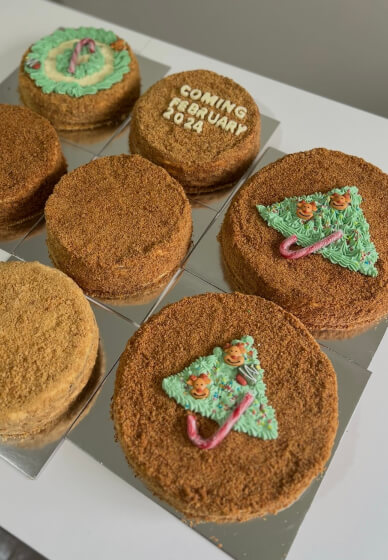 Christmas Honey Cake Baking and Decorating Workshop
