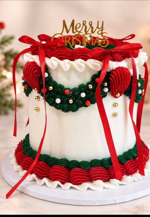Christmas Lambeth Cake Decorating Workshop