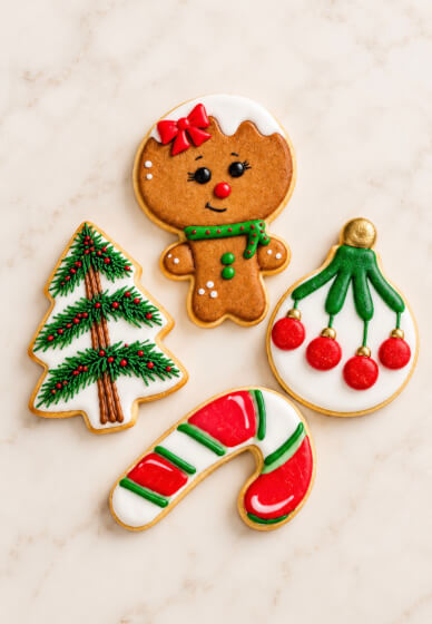 Christmas Royal Icing Cookie Decorating Workshop