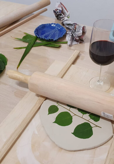 Clay and Sip Class: Nature-Inspired Pottery