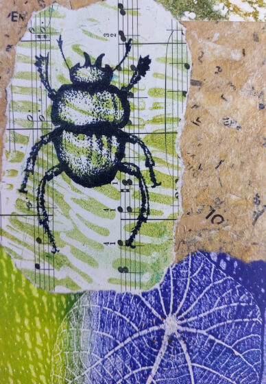 Collage on Wood Panel Class