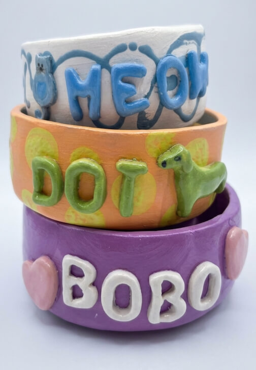 Cute Ceramic Pet Bowl Workshop