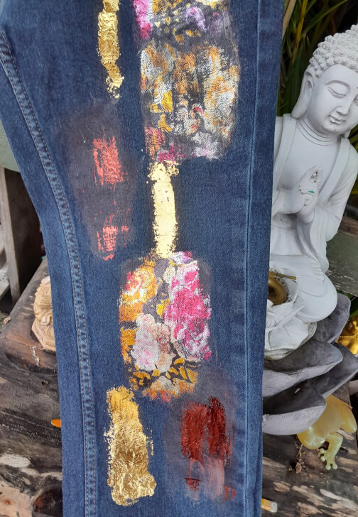 Denim Upcycling and Hot Foil Art Workshop