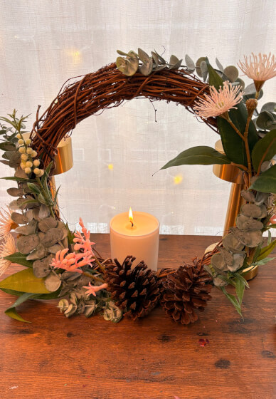 Festive Australian Native Wreath Making Workshop