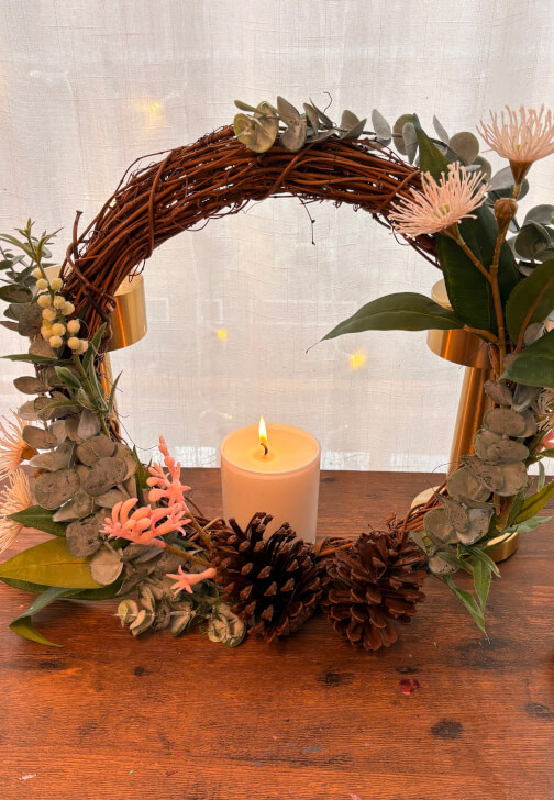 Festive Australian Native Wreath Making Workshop