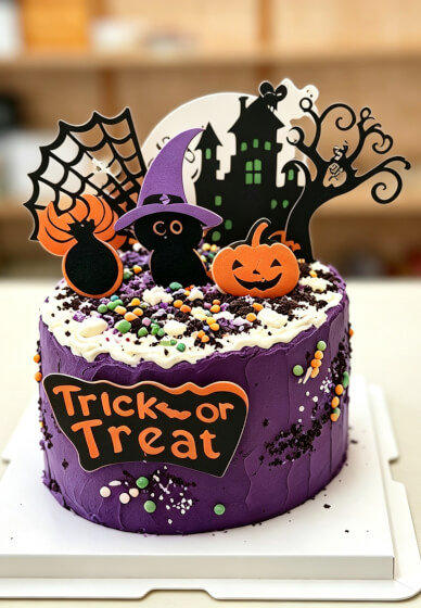 Festive Cake Decorating Class: Halloween Cake