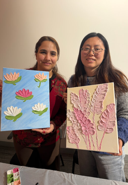 Floral Textured Art Workshop – Create Your Own Masterpiece