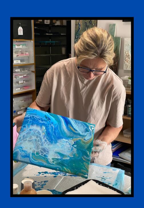 Fluid Art Painting Class