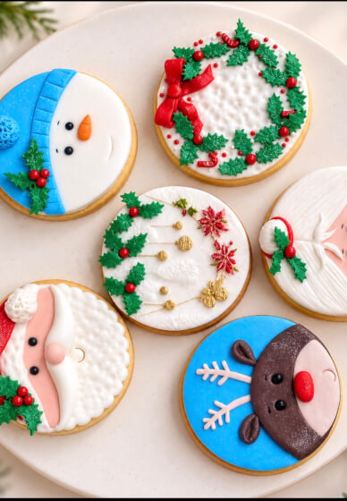 Fondant Christmas Cookie Decorating Workshop