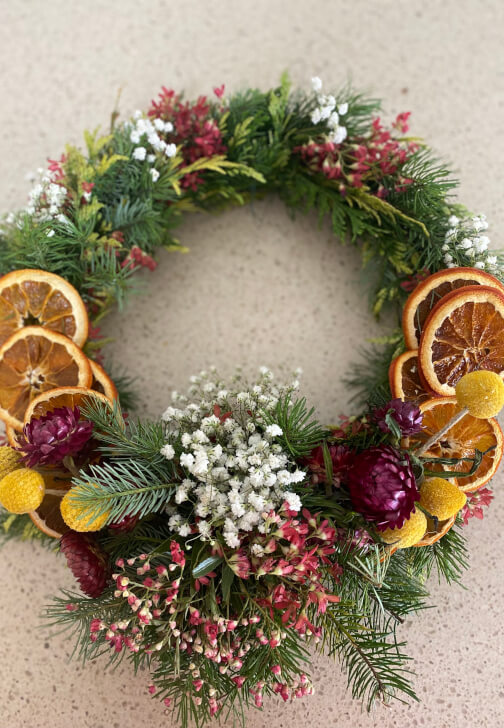 Fresh Australian Native Wreath Making Workshop
