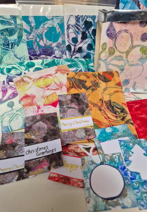 Gel Printing Workshop: Create Handmade Cards and Gifts
