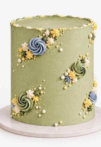 Gluten-Free Modern Buttercream Cake Decorating Class