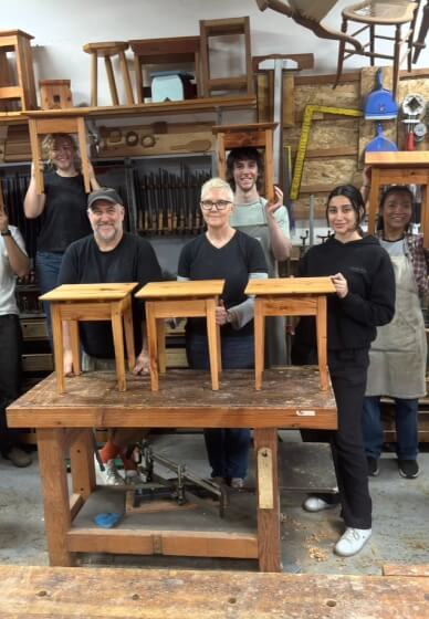 Learn Furniture Building with a Contempary Side Table