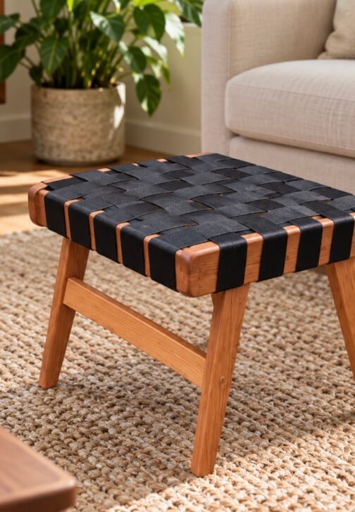 Mid Century Modern Footstool Building Workshop