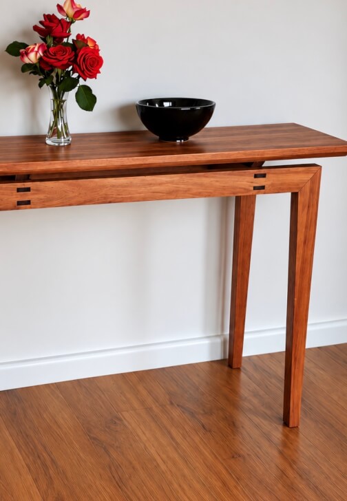 Beginner's Class: Build a Mid Century Modern Hall Table