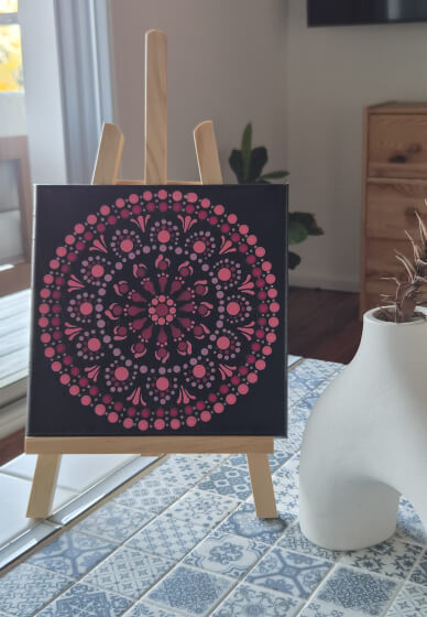 Mindful Dot Mandala Workshop: Among the Plants