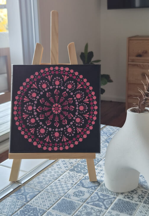 Mindful Dot Mandala Workshop: Among the Plants
