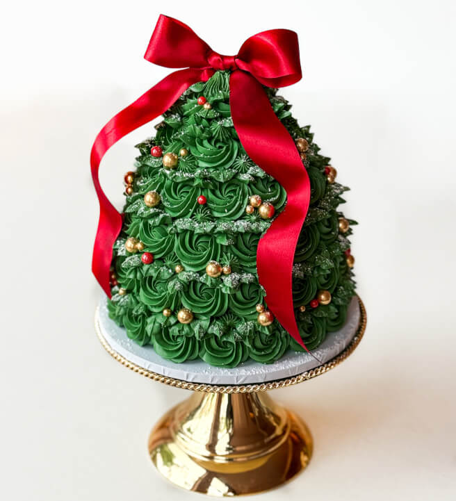 Oh, Christmas Tree - Cake and Sip Class