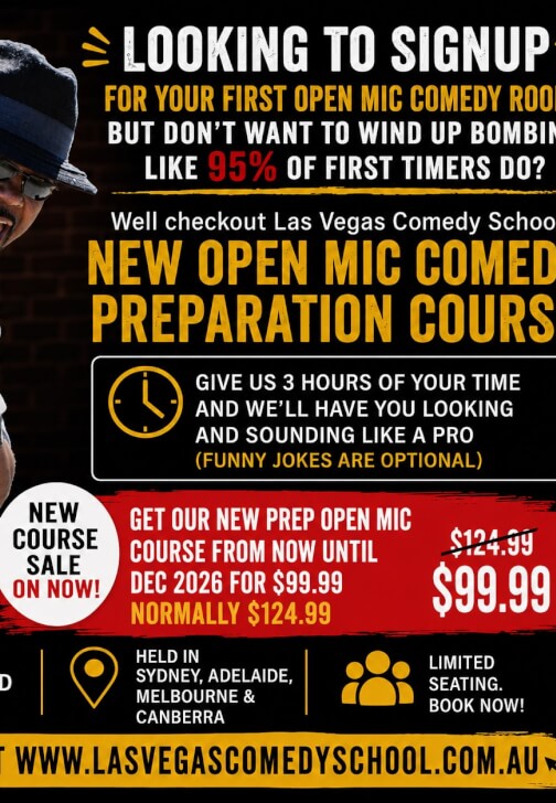 Open Mic Comedy Preparation Workshop - Brisbane