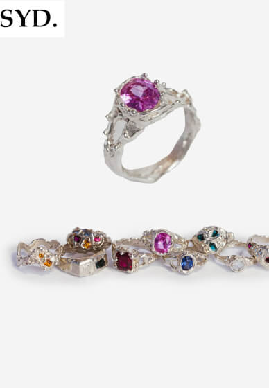 Organic Ring Making Class with Gemstones: Lost Wax