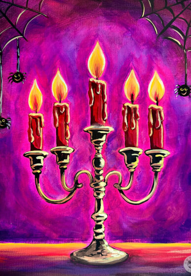 Paint and Sip Class - Halloween Paint Night