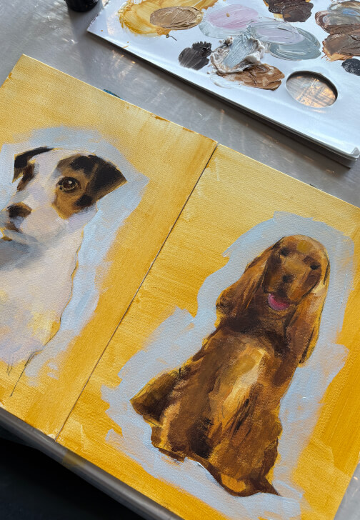 Paint Your Dog: An Expressive Acrylic Workshop