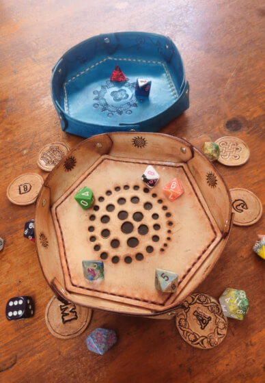 Personalised Gaming Dice Tray Workshop