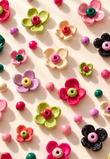 Polymer Clay Flower Jewellery Workshop