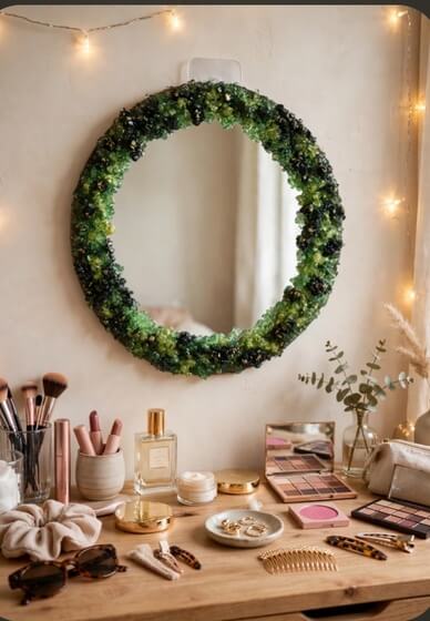 Resin Crystal Mirror Making Class for Beginners