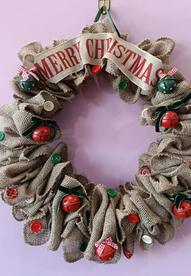 Rustic Christmas Wreath Workshop