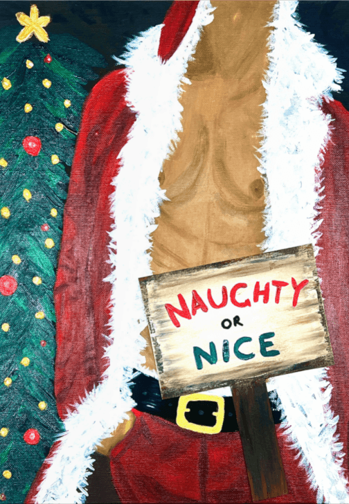 Santa After Dark Paint and Sip Workshop