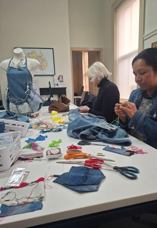 Sew Your Own Versatile Jeans Apron Workshop