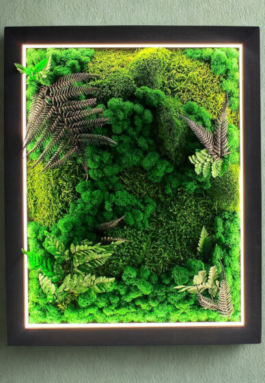 The Green Glow Up — Preserved Moss Art Workshop