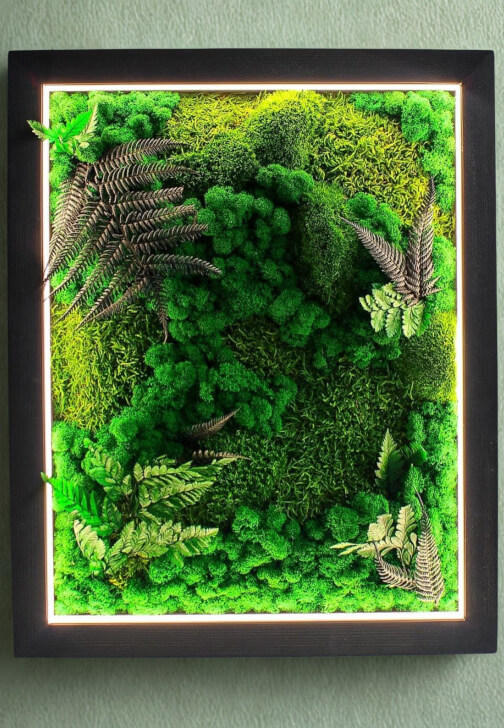 The Green Glow Up — Preserved Moss Art Workshop