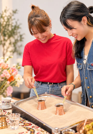 Turkish Coffee Making Workshop in Hot Sand - Brisbane