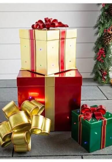 Unwrapped Present Cake Class