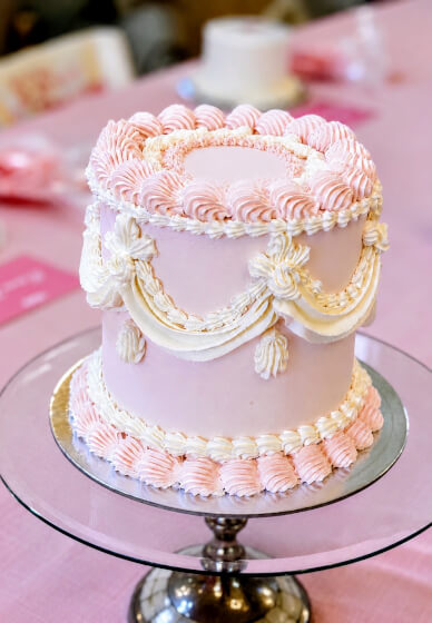 Vintage Buttercream Cake Decorating Class