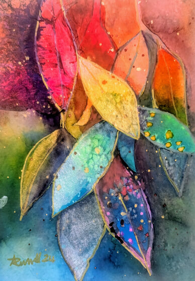 Watercolour Christmas Card Course