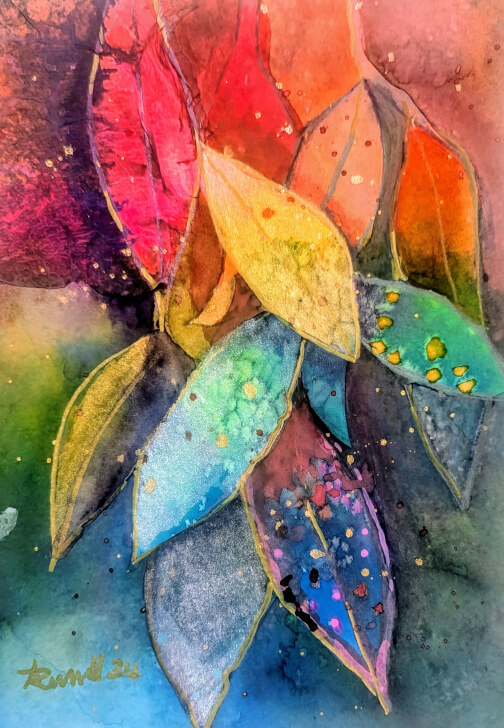 Watercolour Christmas Card Workshop