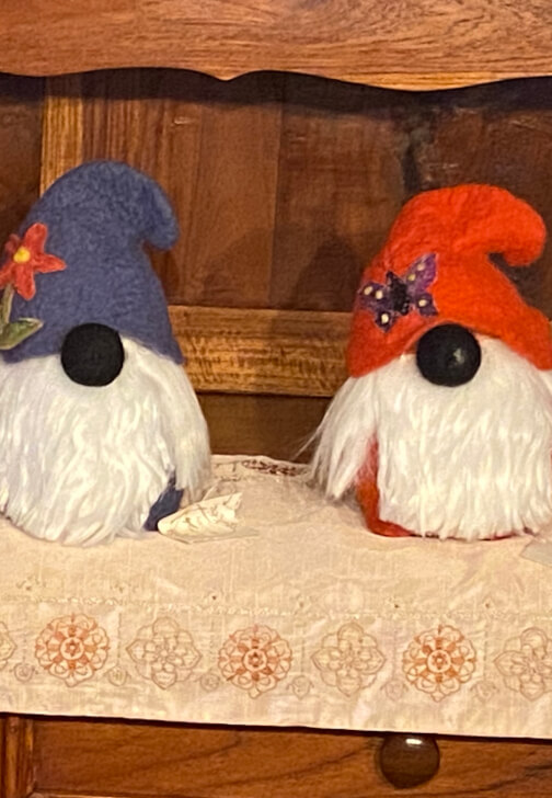 Wet Felting Christmas Gnome Workshop