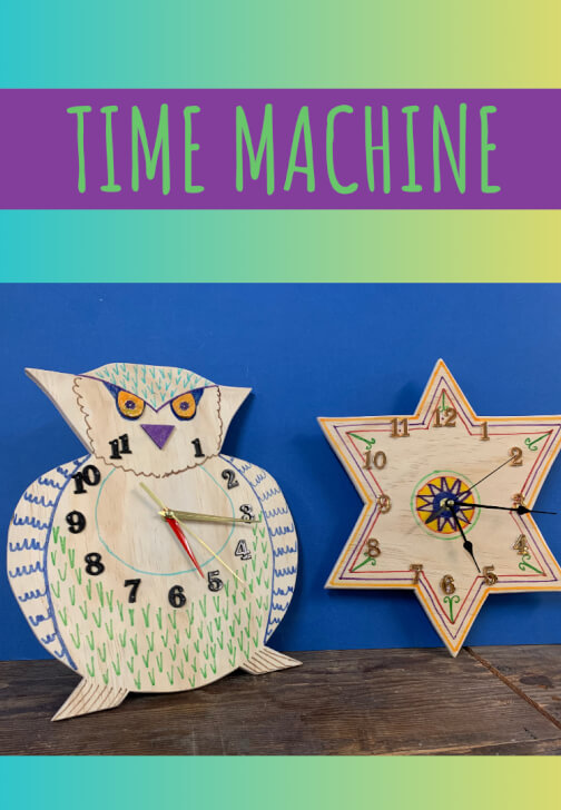 Woodworking Kit for Kids: The Time Machine