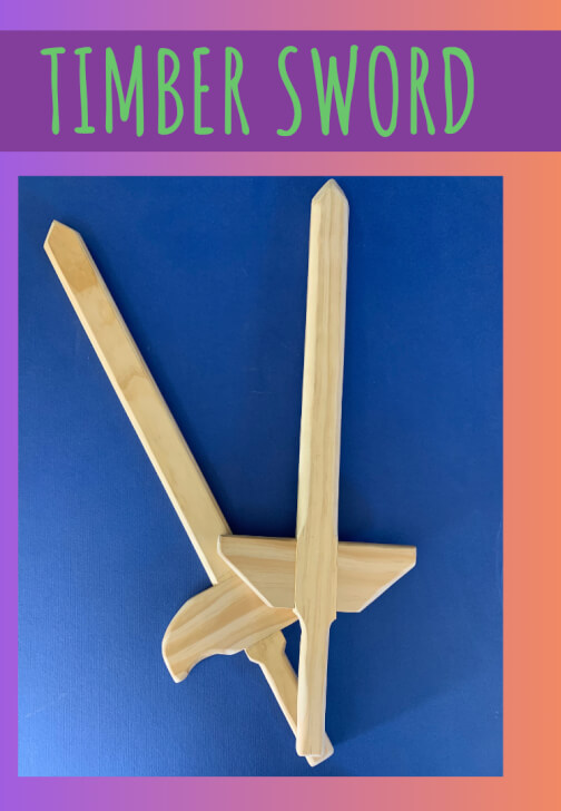 Woodworking Kit for Kids: The Wooden Sword